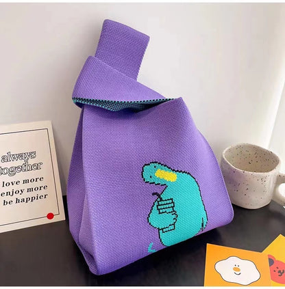 Knitted Wrist Handbag