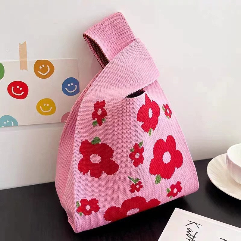 Knitted Wrist Handbag