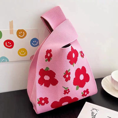 Knitted Wrist Handbag