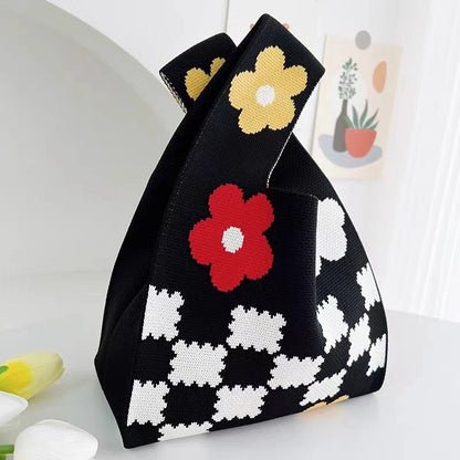 Knitted Wrist Handbag