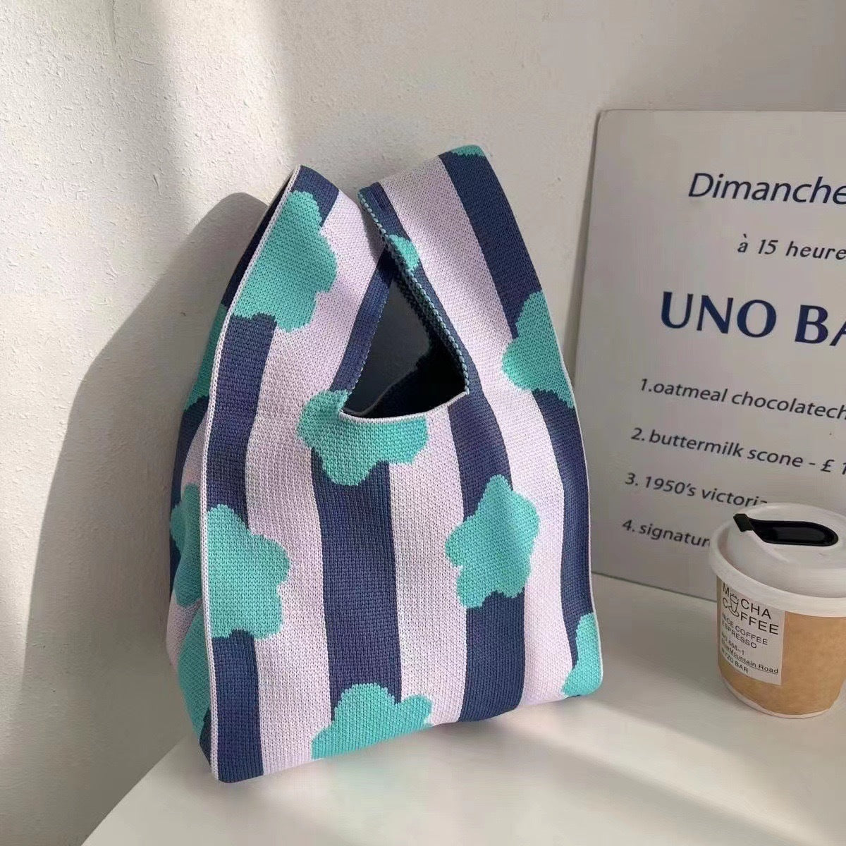 Knitted Wrist Handbag