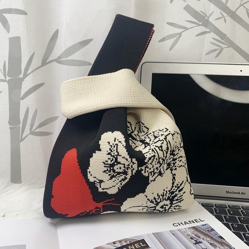 Knitted Wrist Handbag