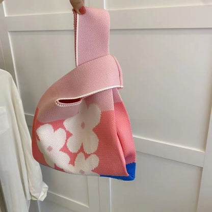 Knitted Wrist Handbag
