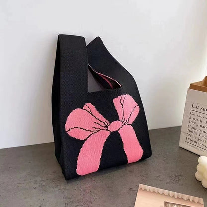 Knitted Wrist Handbag