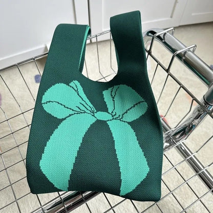 Knitted Wrist Handbag
