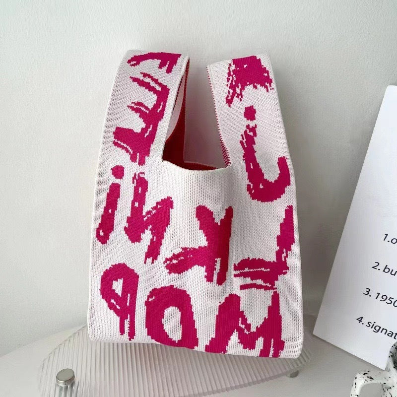 Knitted Wrist Handbag