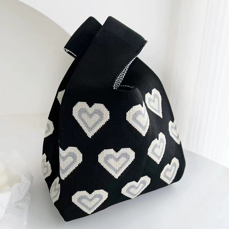 Knitted Wristlet Handbag