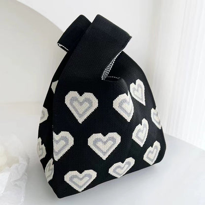 Knitted Wristlet Handbag