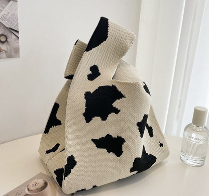 Knitted Wristlet Handbag