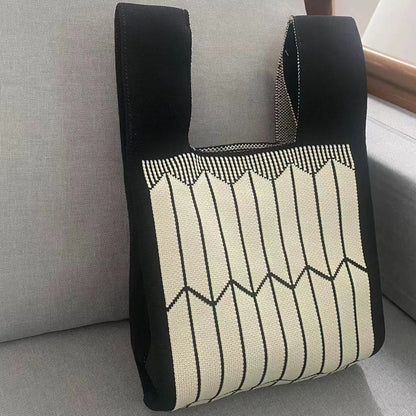 Knitted Wristlet Handbag