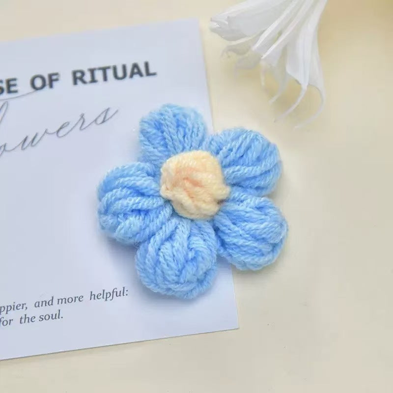 Knitted Yarn Bucket Bag