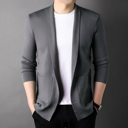 knitting cardigan