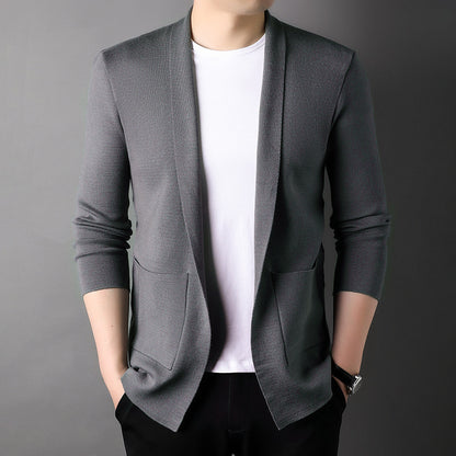 knitting cardigan