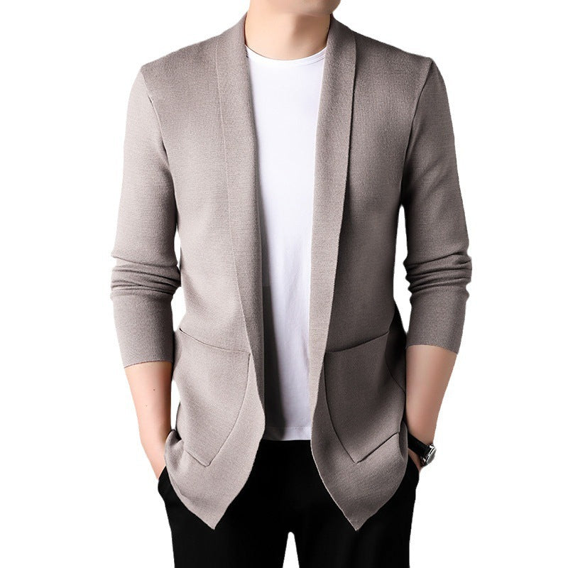 knitting cardigan