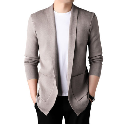 knitting cardigan