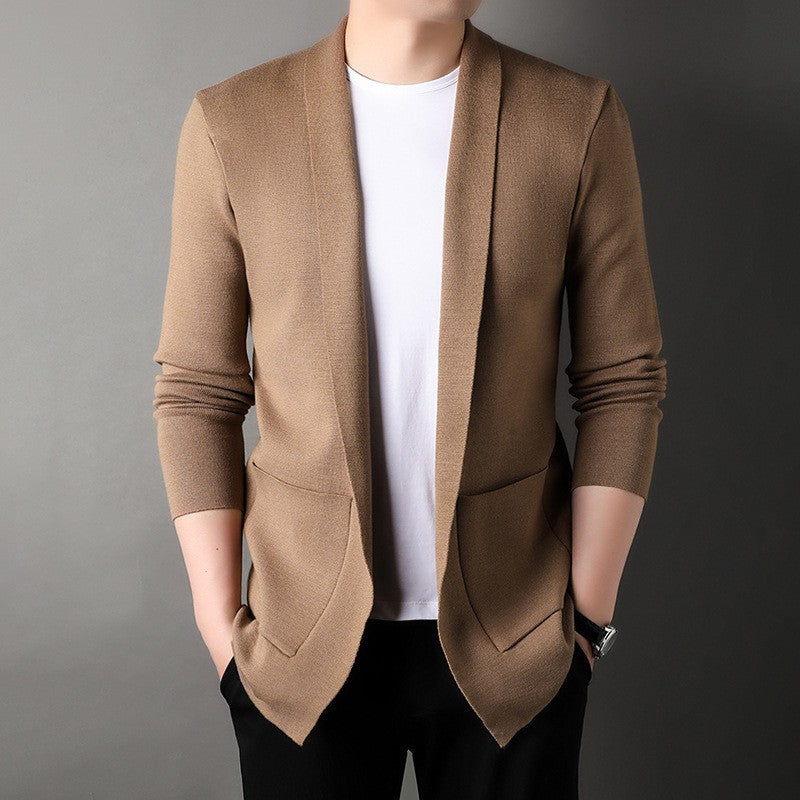 knitting cardigan