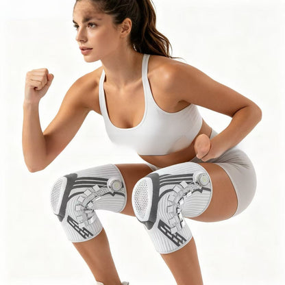Knob-style knee brace
