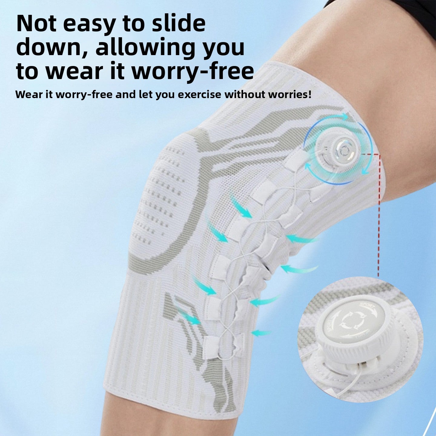 Knob-Type Knee Pads