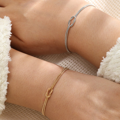 Knot Couple Bracelet Set