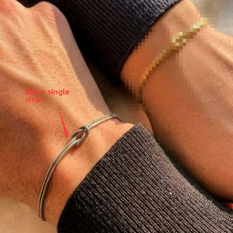 Knot Couple Bracelet Set