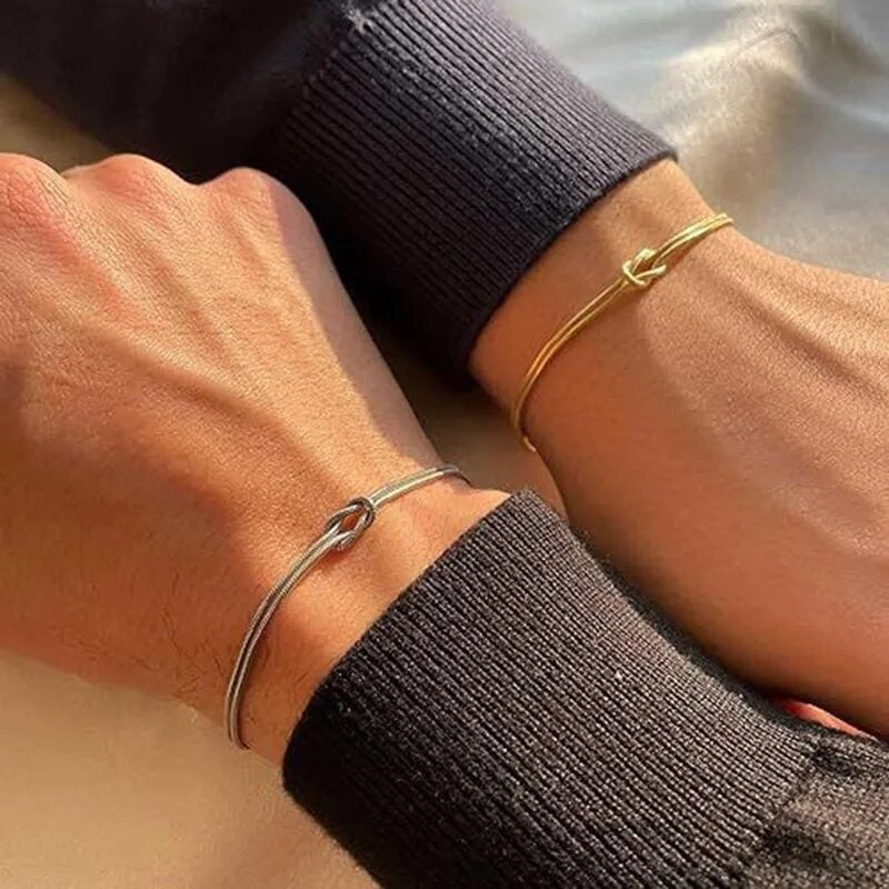 Knotted bracelet