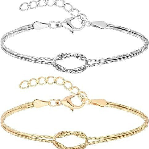 Knotted bracelet