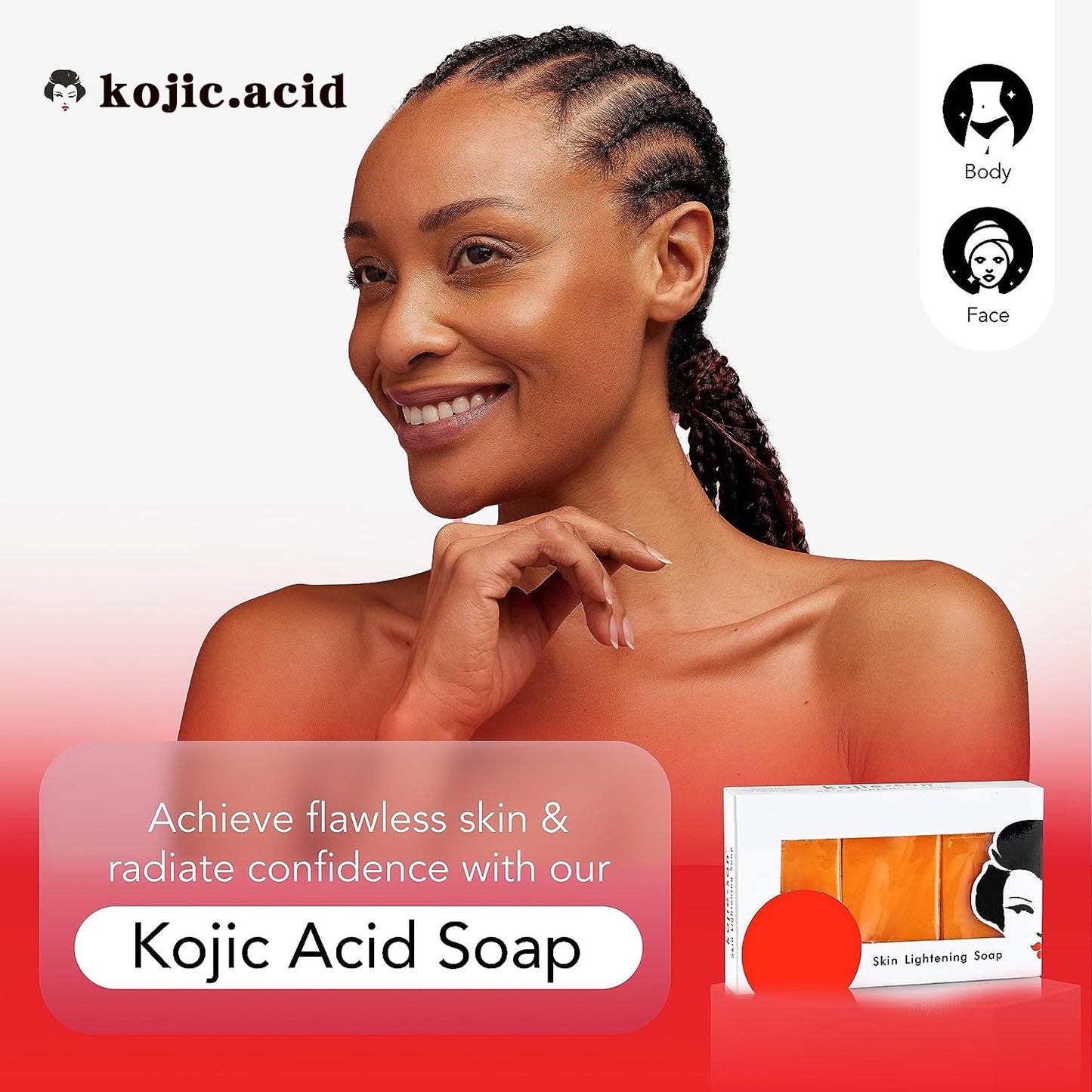 Kojic Acid Skin Brightening Soap