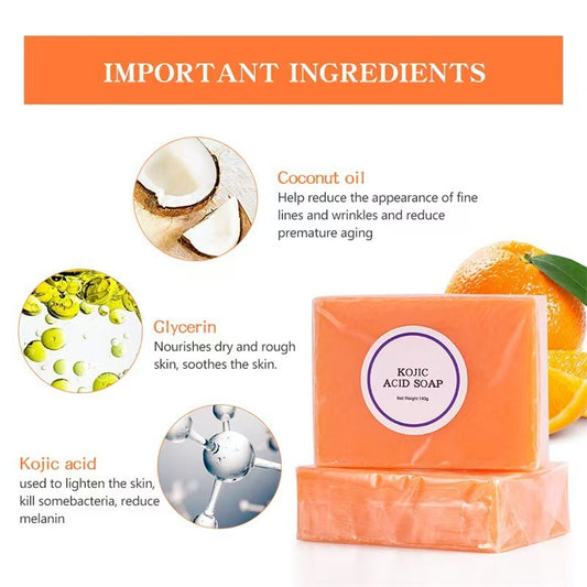 Kojic Acid Soap with Coconut Oil and Tea Tree Extract