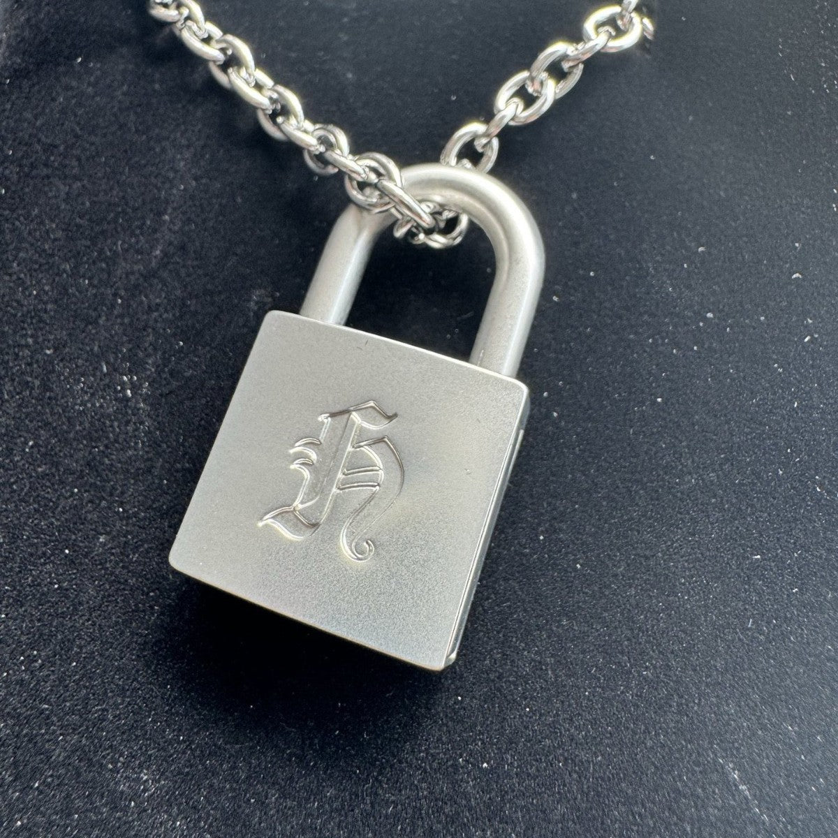 Korean Idol Style Lock Necklace