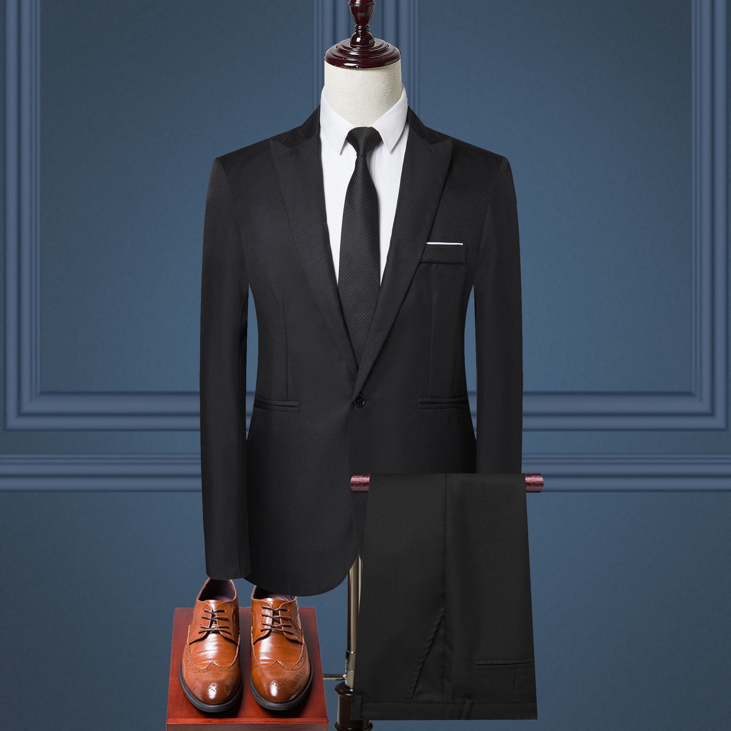 Korean Style Business Casual Men Suit