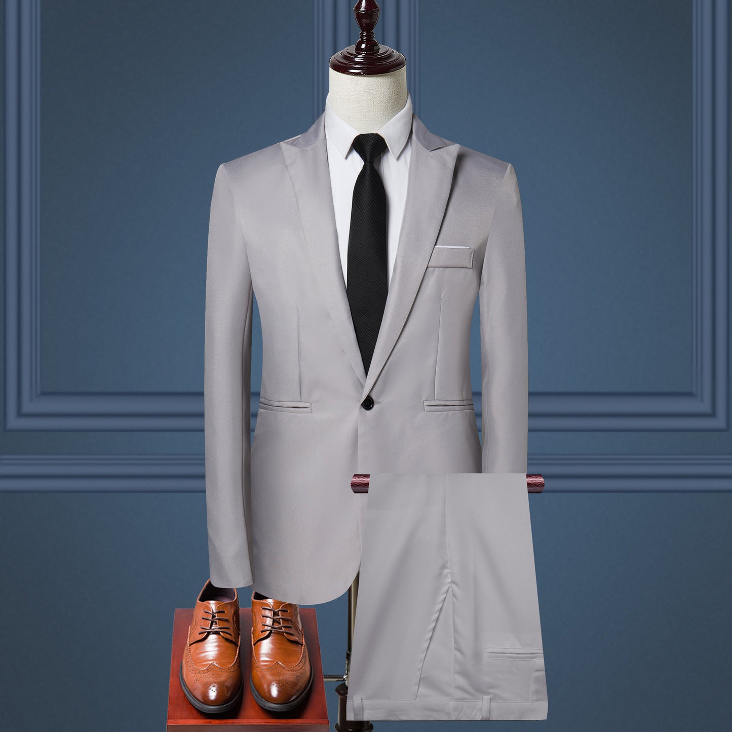 Korean Style Business Casual Men Suit
