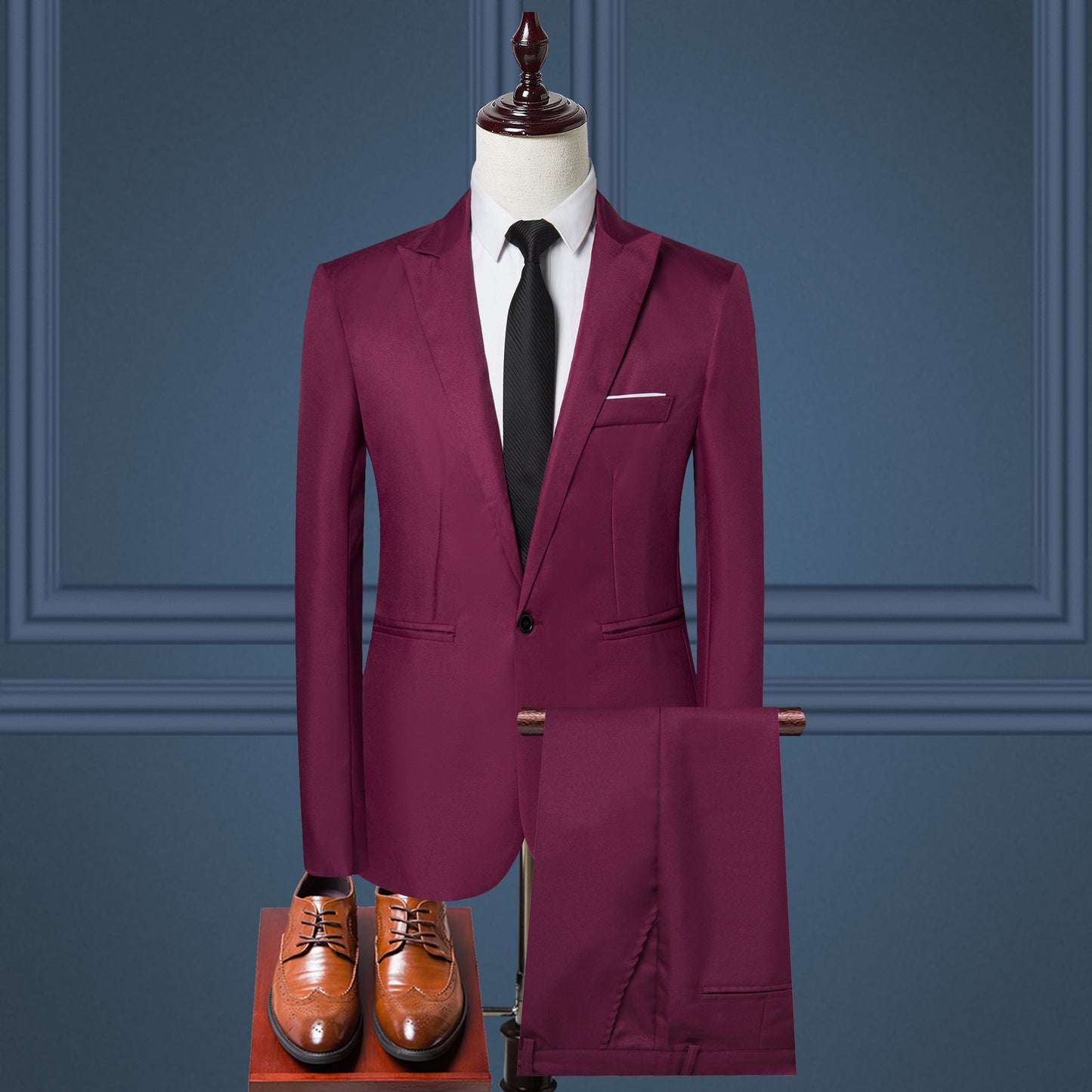 Korean Style Business Casual Men Suit