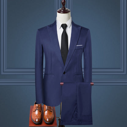 Korean Style Business Casual Men Suit