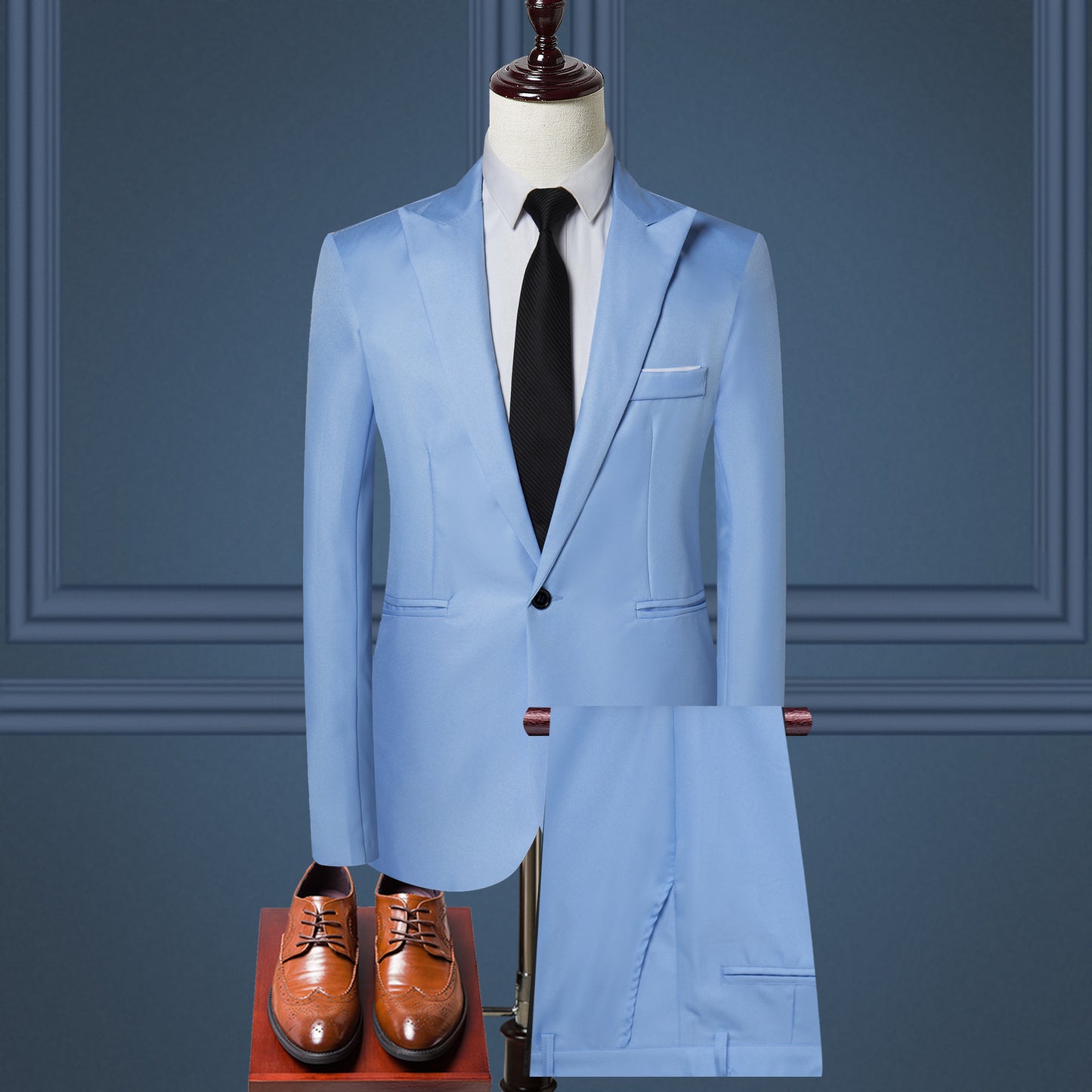 Korean Style Business Casual Men Suit