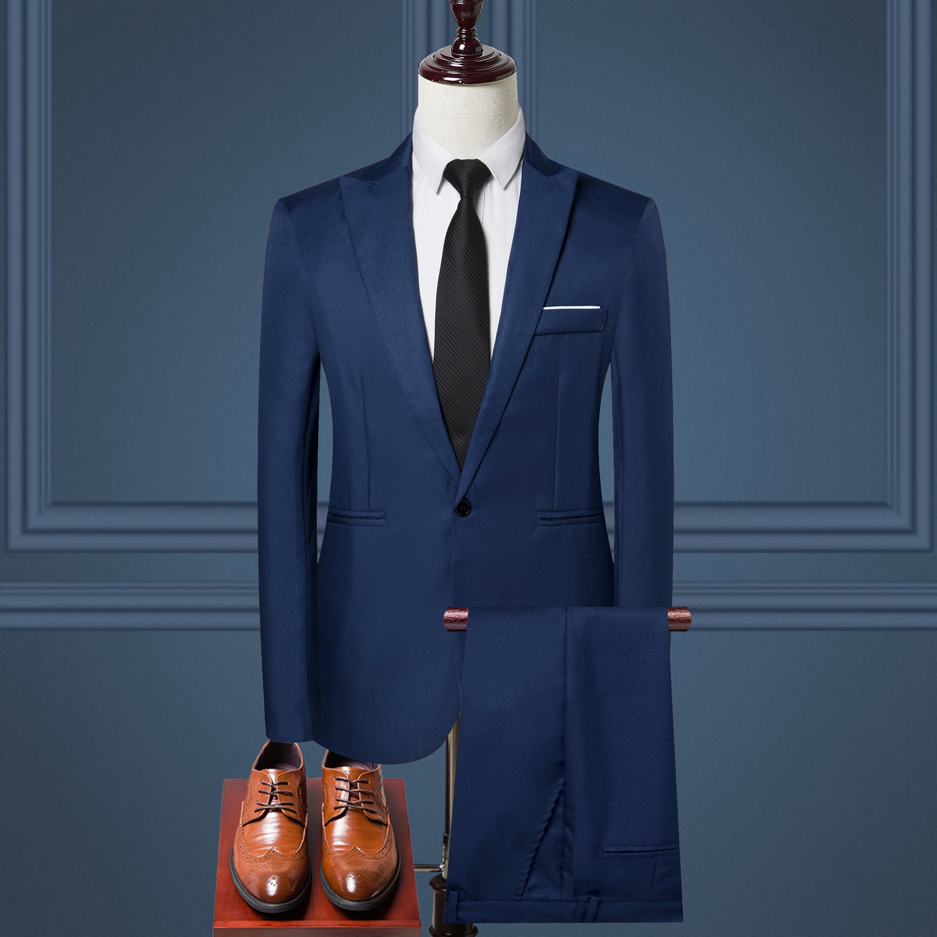 Korean Style Business Casual Men Suit