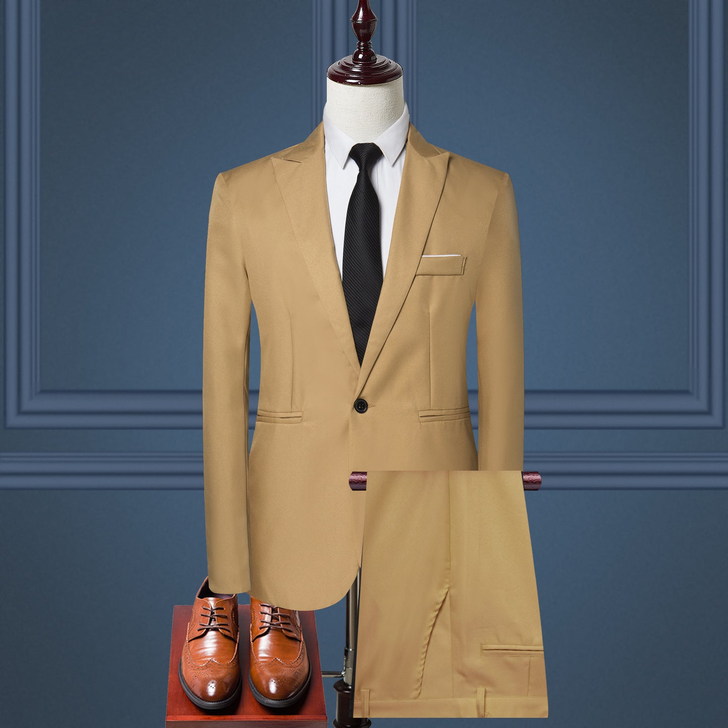 Korean Style Business Casual Men Suit