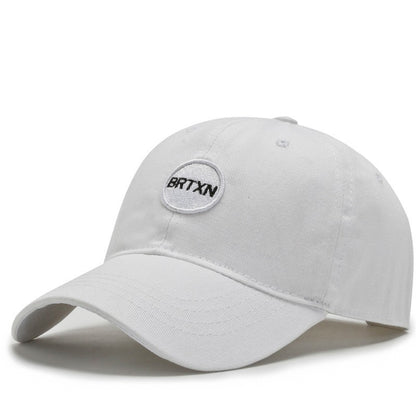 Korean style embroidered baseball cap for men and women