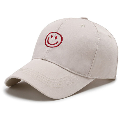 Korean style embroidered baseball cap for men and women