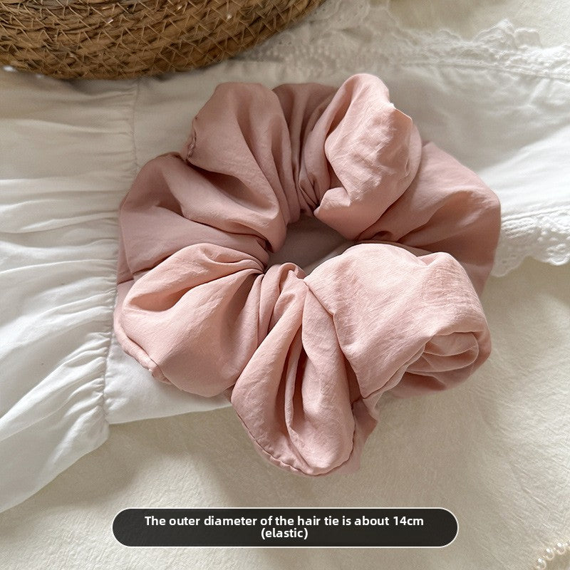 Korean-style fluffy large intestine hair tie