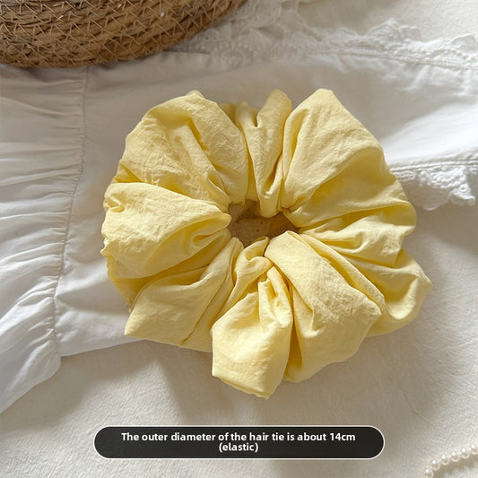 Korean-style fluffy large intestine hair tie