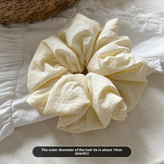 Korean-style fluffy large intestine hair tie