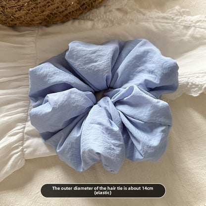 Korean-style fluffy large intestine hair tie