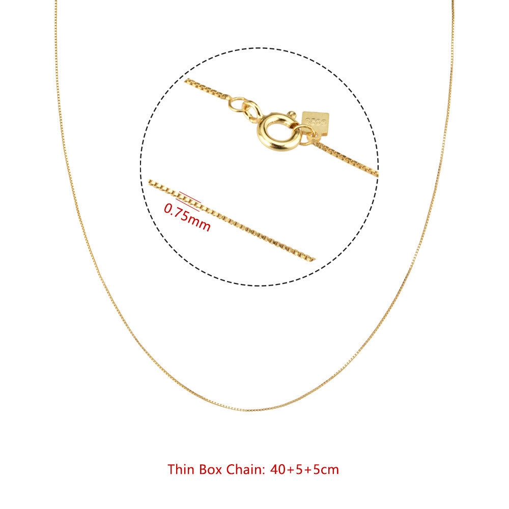 Korean Style Glow Letter S925 Silver Clavicle Chain Necklace