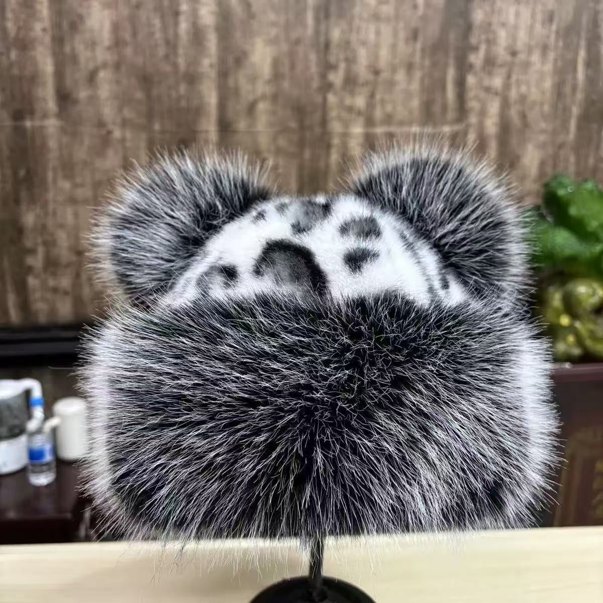 Korean Style Imitation Fur Plush Winter Hat