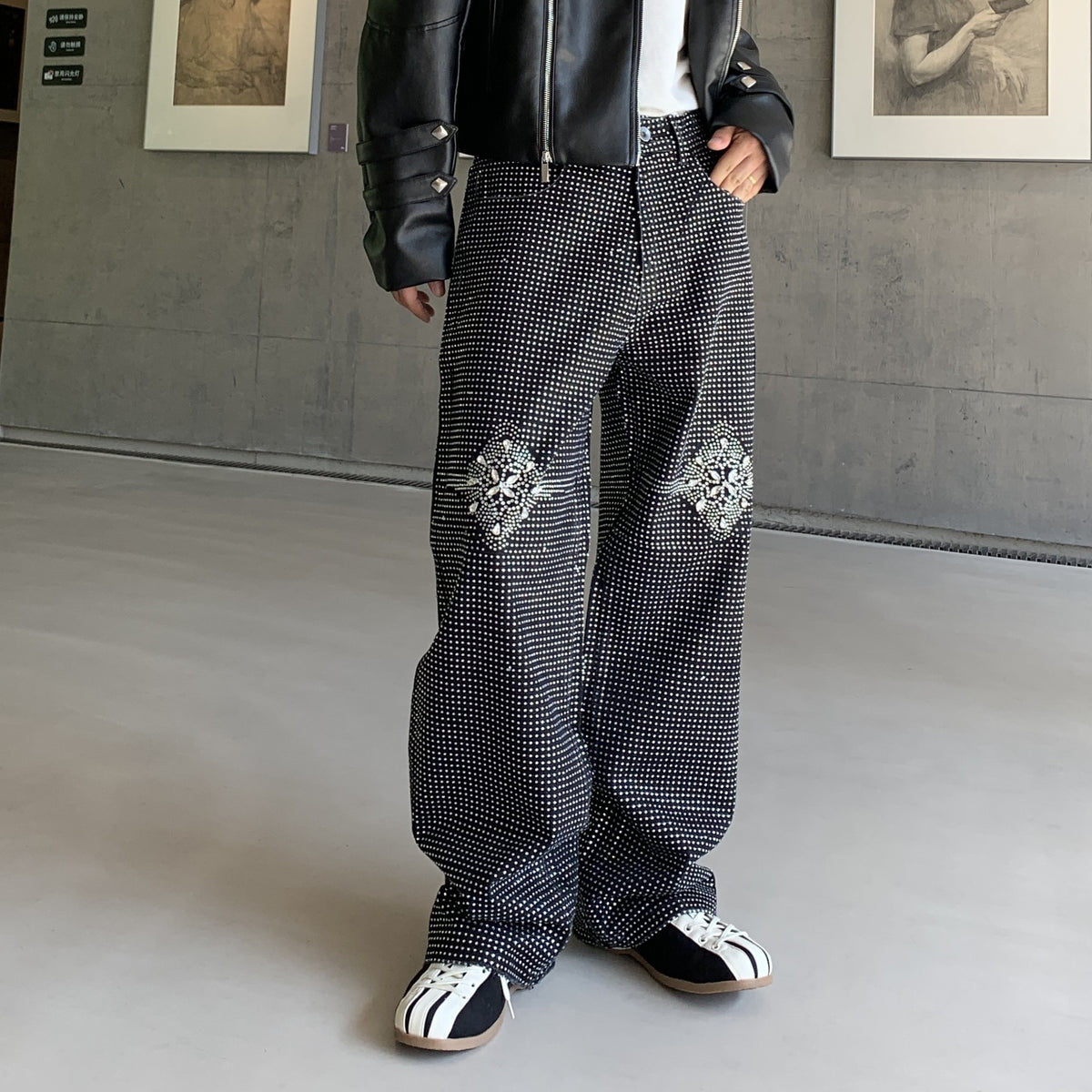 Korean-style jeans