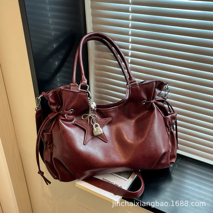 Korean Style Large Capacity Crossbody Shoulder Tote Bag