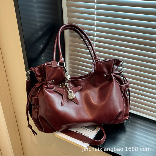 Korean Style Large Capacity Crossbody Shoulder Tote Bag