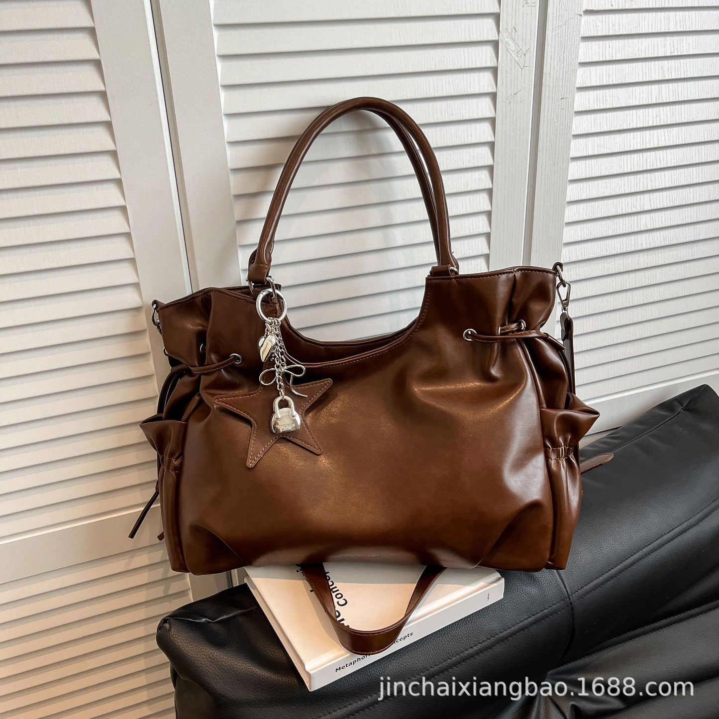 Korean Style Large Capacity Crossbody Shoulder Tote Bag