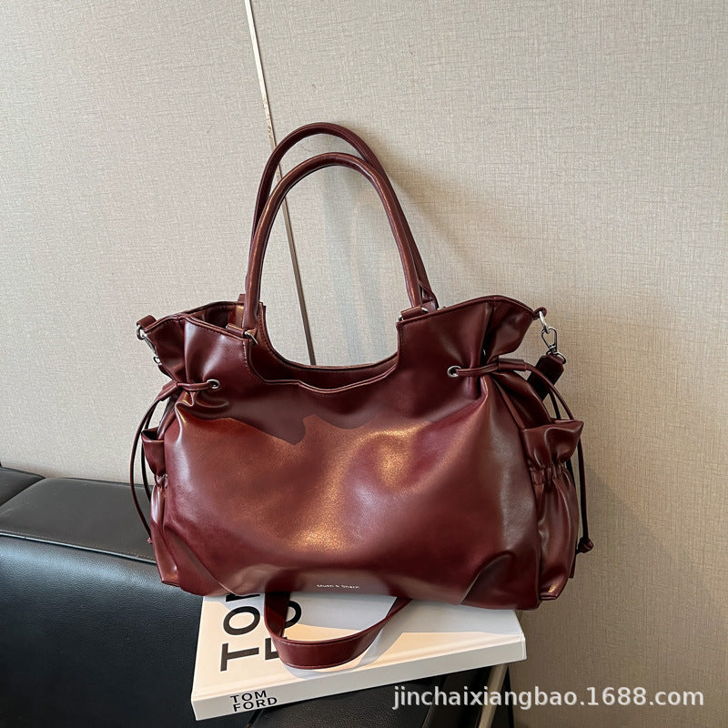 Korean Style Large Capacity Crossbody Shoulder Tote Bag