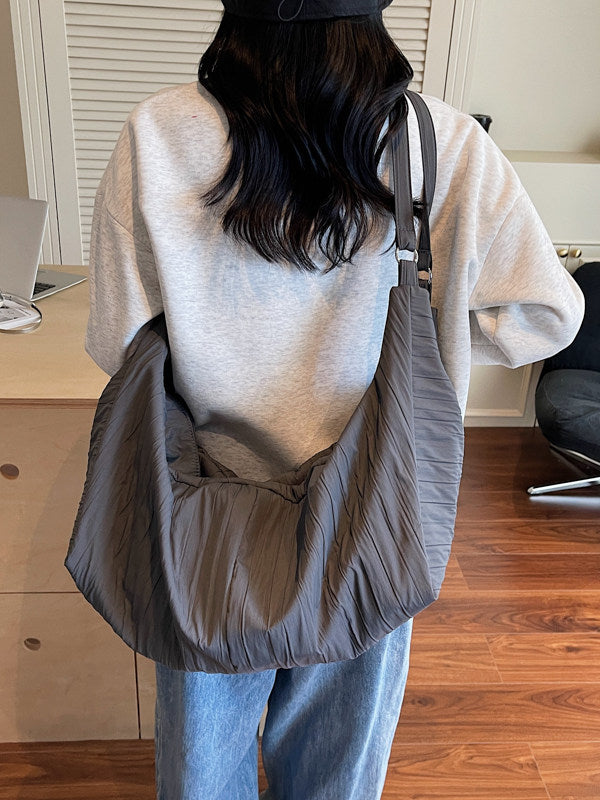 Korean Style Large Tote Bag with Multiple Carrying Options